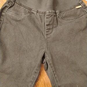 Black Slim Leg Pants